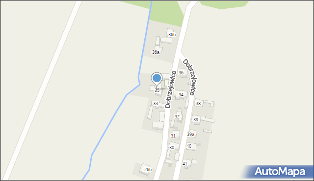Dobrzejowice, Dobrzejowice, 35, mapa Dobrzejowice