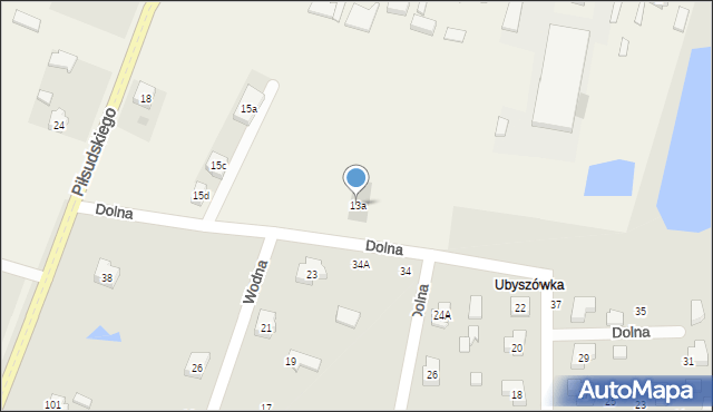 Dobrzelów, Dobrzelów, 13a, mapa Dobrzelów