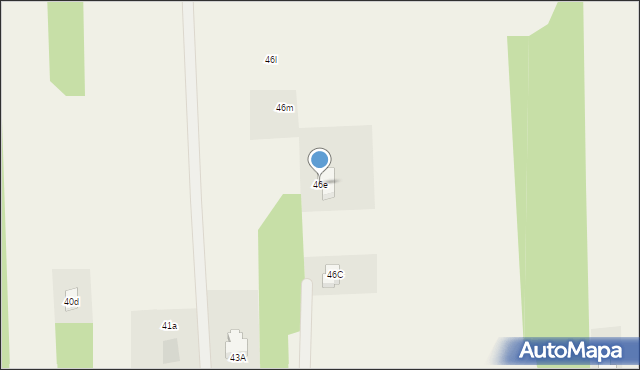 Dobrzelów, Dobrzelów, 46e, mapa Dobrzelów