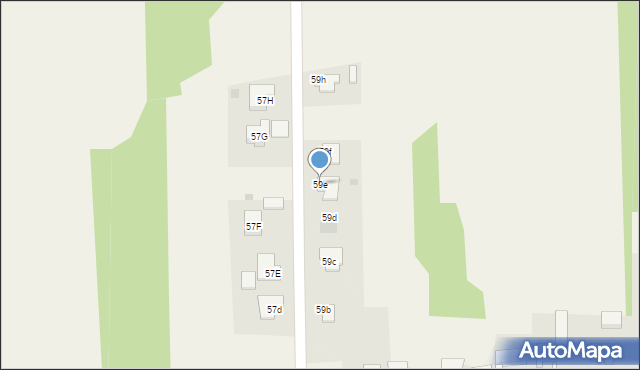 Dobrzelów, Dobrzelów, 59e, mapa Dobrzelów