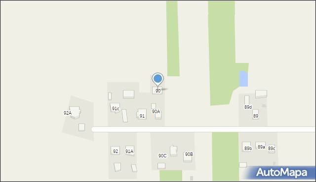 Dobrzelów, Dobrzelów, 90, mapa Dobrzelów