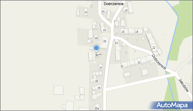 Dobrzenice, Dobrzenice, 38, mapa Dobrzenice