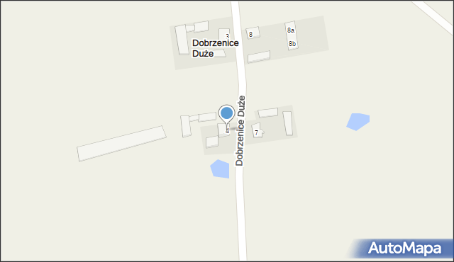 Dobrzenice Duże, Dobrzenice Duże, 4, mapa Dobrzenice Duże