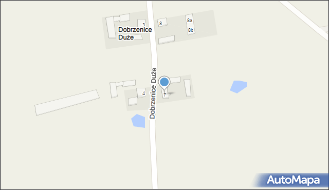 Dobrzenice Duże, Dobrzenice Duże, 7, mapa Dobrzenice Duże
