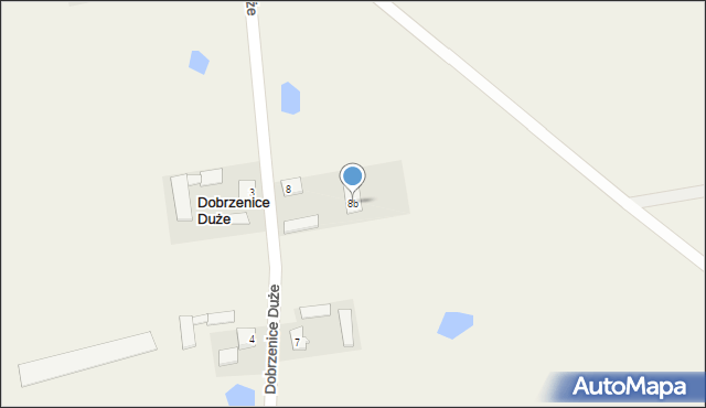 Dobrzenice Duże, Dobrzenice Duże, 8b, mapa Dobrzenice Duże