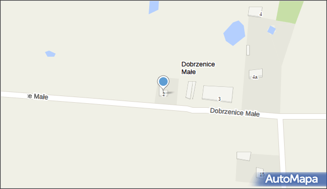 Dobrzenice Małe, Dobrzenice Małe, 2, mapa Dobrzenice Małe