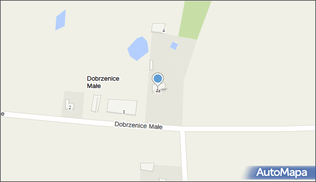 Dobrzenice Małe, Dobrzenice Małe, 4a, mapa Dobrzenice Małe