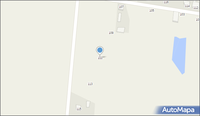 Dobrzeszów, Dobrzeszów, 111, mapa Dobrzeszów