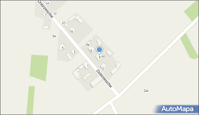 Dobrzeszów, Dobrzeszów, 4, mapa Dobrzeszów