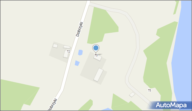 Dobrzyki, Dobrzyki, 73, mapa Dobrzyki