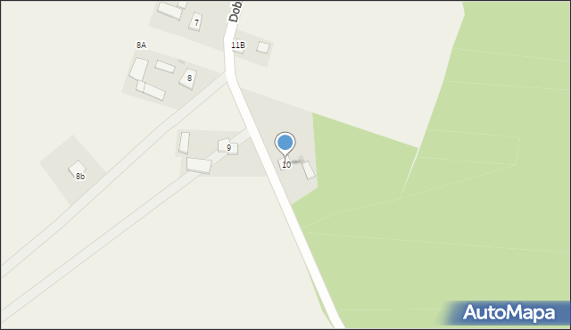 Dobrzyń, Dobrzyń, 10, mapa Dobrzyń