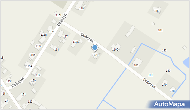 Dobrzyń, Dobrzyń, 117C, mapa Dobrzyń