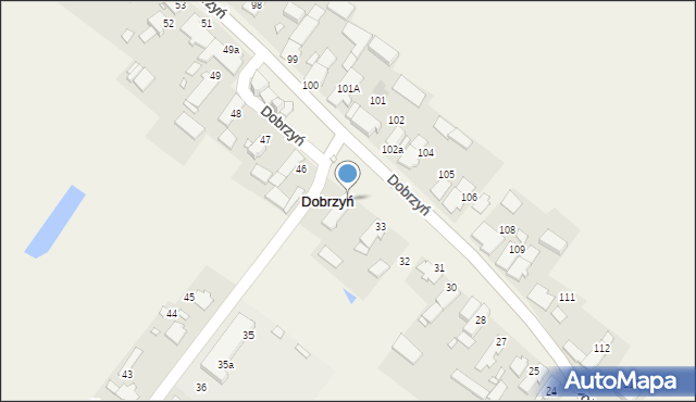 Dobrzyń, Dobrzyń, 34, mapa Dobrzyń