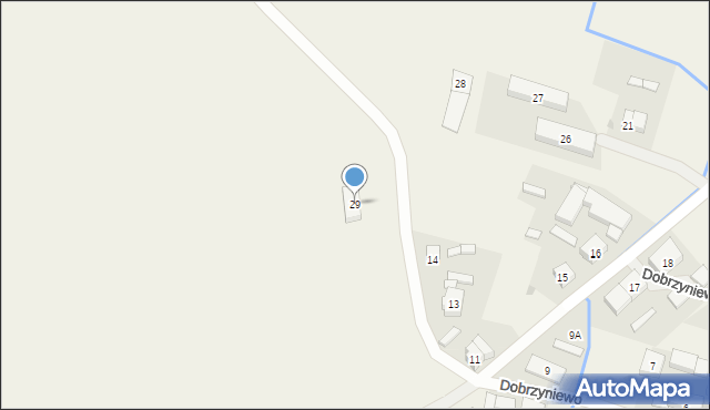 Dobrzyniewo, Dobrzyniewo, 29, mapa Dobrzyniewo