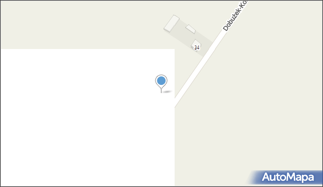 Dobużek-Kolonia, Dobużek-Kolonia, 33, mapa Dobużek-Kolonia