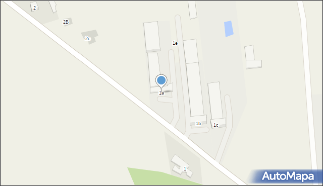 Dojutrów, Dojutrów, 1a, mapa Dojutrów
