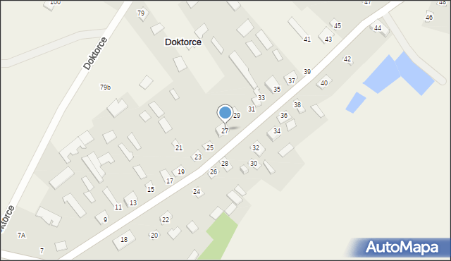 Doktorce, Doktorce, 27, mapa Doktorce