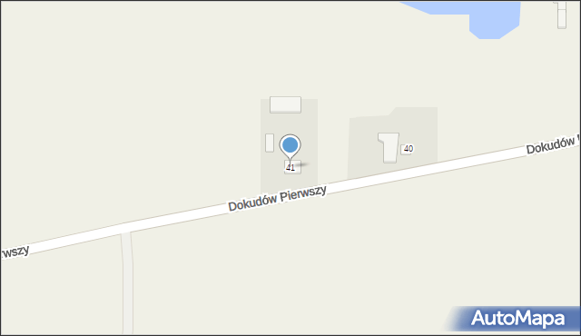 Dokudów Pierwszy, Dokudów Pierwszy, 41, mapa Dokudów Pierwszy