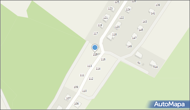 Dolaszewo, Dolaszewo, 115, mapa Dolaszewo