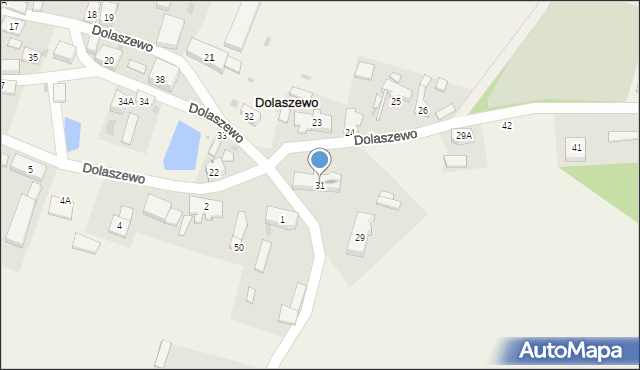Dolaszewo, Dolaszewo, 31, mapa Dolaszewo