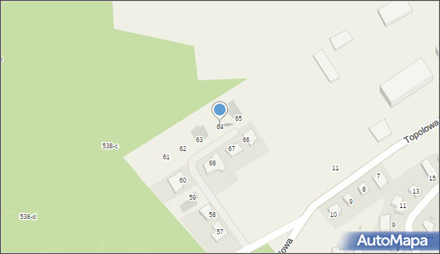 Dolaszewo, Dolaszewo, 64, mapa Dolaszewo