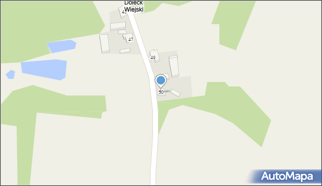 Doleck, Doleck, 50, mapa Doleck