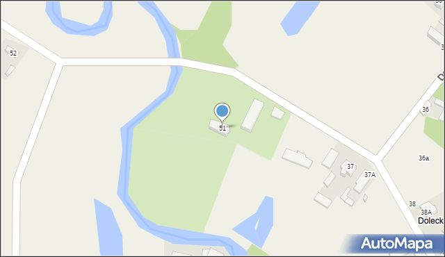 Doleck, Doleck, 51, mapa Doleck