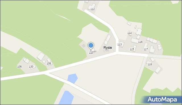 Dołęga, Dołęga, 110, mapa Dołęga