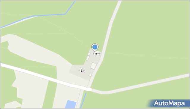Dołęga, Dołęga, 129, mapa Dołęga