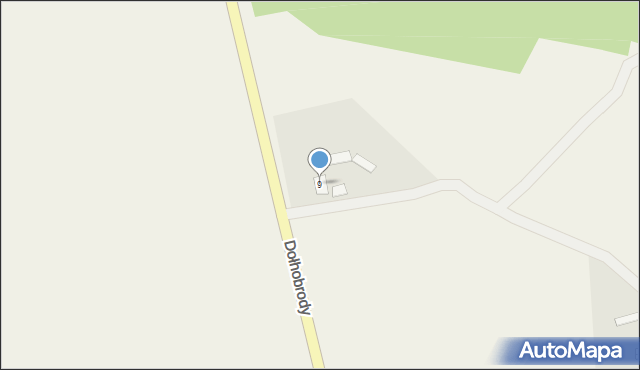 Dołhobrody, Dołhobrody, 9, mapa Dołhobrody