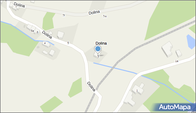 Dolina, Dolina, 3, mapa Dolina