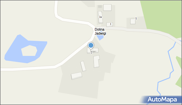 Dolina Jadwigi, Dolina Jadwigi, 2, mapa Dolina Jadwigi