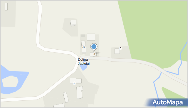 Dolina Jadwigi, Dolina Jadwigi, 3, mapa Dolina Jadwigi