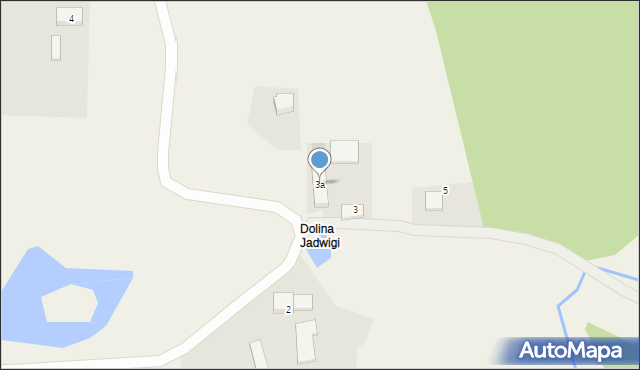 Dolina Jadwigi, Dolina Jadwigi, 3a, mapa Dolina Jadwigi