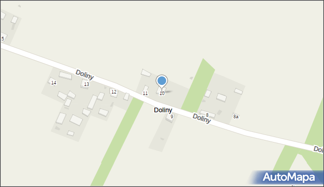 Doliny, Doliny, 10, mapa Doliny