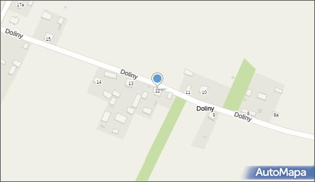 Doliny, Doliny, 12, mapa Doliny