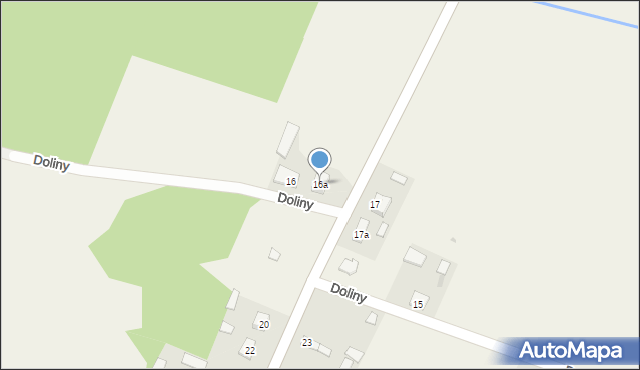 Doliny, Doliny, 16a, mapa Doliny
