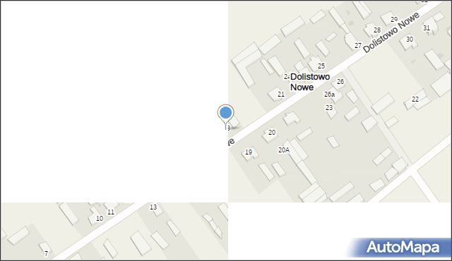 Dolistowo Nowe, Dolistowo Nowe, 18a, mapa Dolistowo Nowe