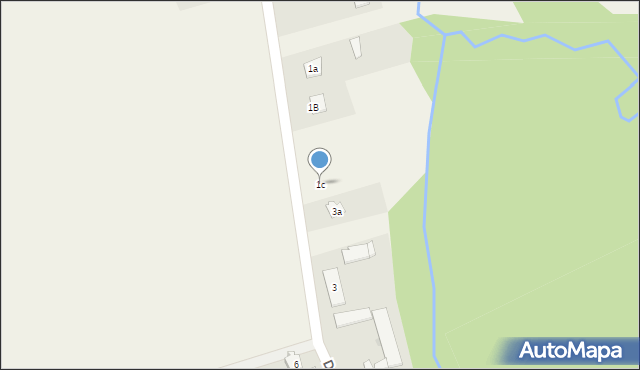 Dolne Pole, Dolne Pole, 1c, mapa Dolne Pole