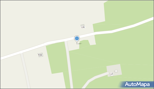 Dolne Wymiary, Dolne Wymiary, 13b, mapa Dolne Wymiary
