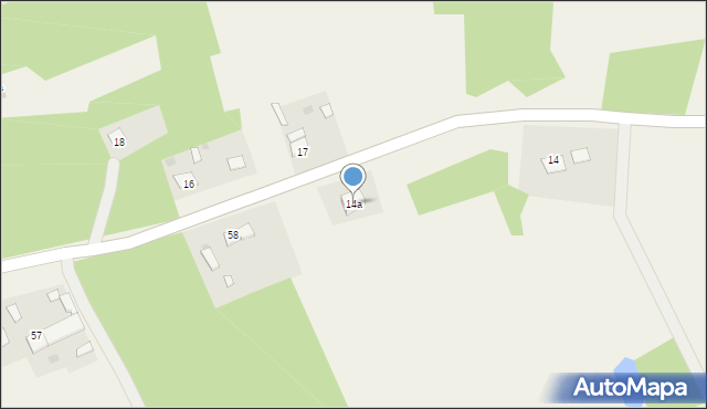 Dolne Wymiary, Dolne Wymiary, 14a, mapa Dolne Wymiary