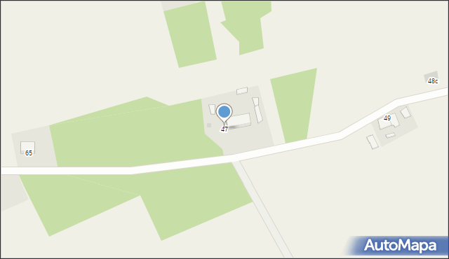 Dolne Wymiary, Dolne Wymiary, 47, mapa Dolne Wymiary