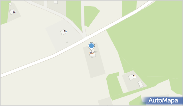 Dolne Wymiary, Dolne Wymiary, 61A, mapa Dolne Wymiary