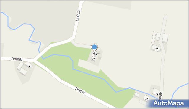 Dolnik, Dolnik, 26a, mapa Dolnik