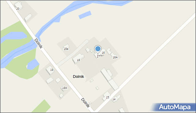 Dolnik, Dolnik, 17, mapa Dolnik