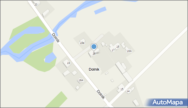 Dolnik, Dolnik, 18, mapa Dolnik