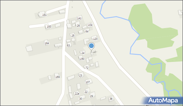 Doły, Doły, 113, mapa Doły