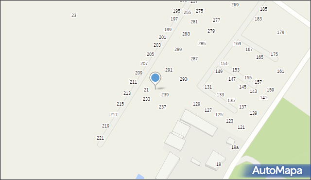 Domachowo, Domachowo, 241, mapa Domachowo