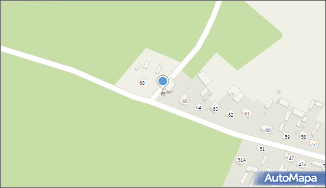 Domanice, Domanice, 66, mapa Domanice