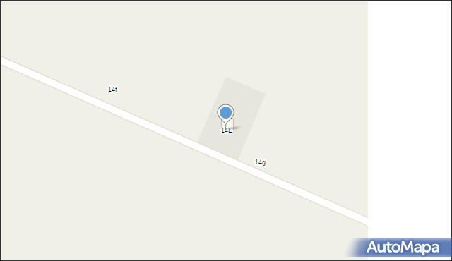 Domanice-Kolonia, Domanice-Kolonia, 14E, mapa Domanice-Kolonia